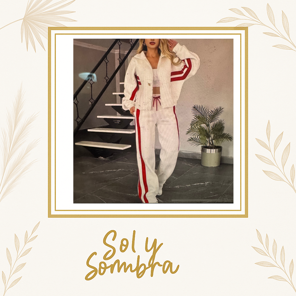 Conjunto Deportivo con Franjas