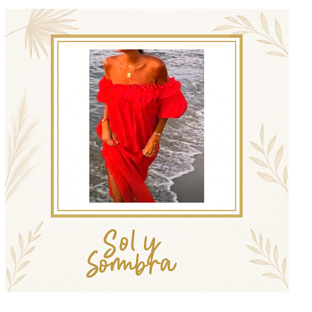 Vestido Playa con Mangas