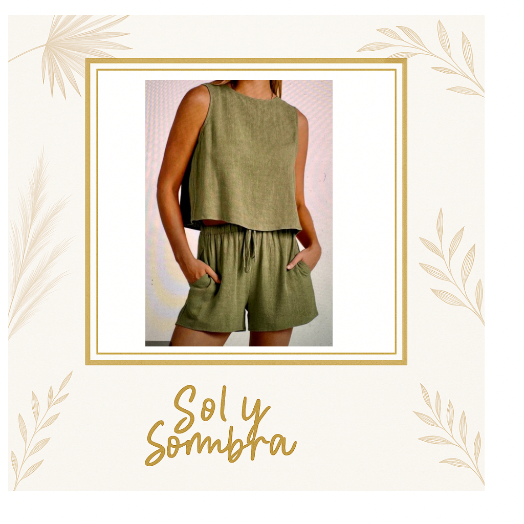 Conjunto de Blusa y Shorts