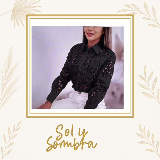 Blusa Broderie Escultural