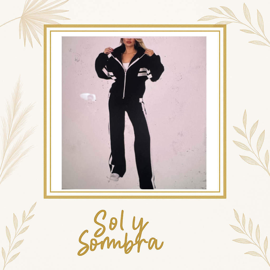 Conjunto Deportivo con Franjas