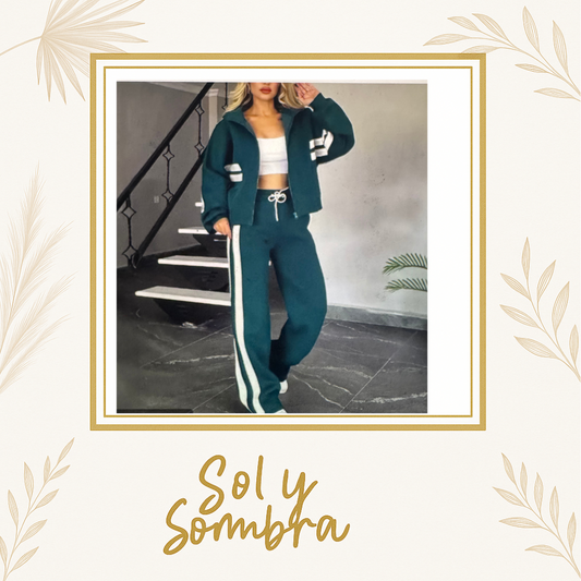 Conjunto Deportivo con Franjas